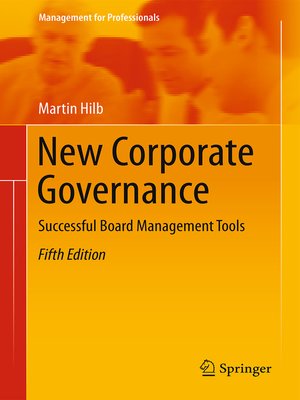 cover image of New Corporate Governance